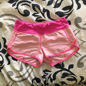 Lulu lemon 2.5 inch running shorts